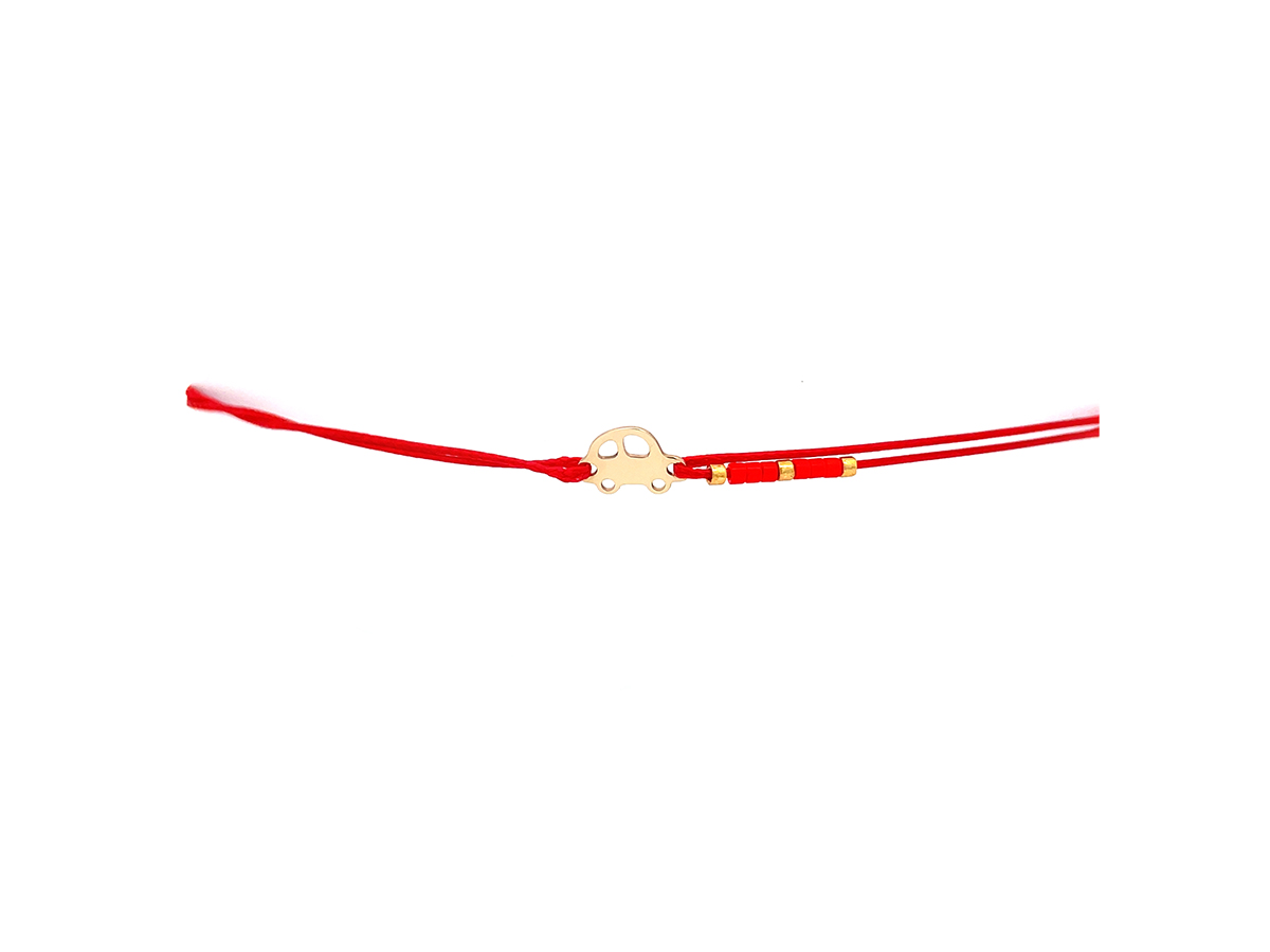 Bratara masinuta din aur 14 K