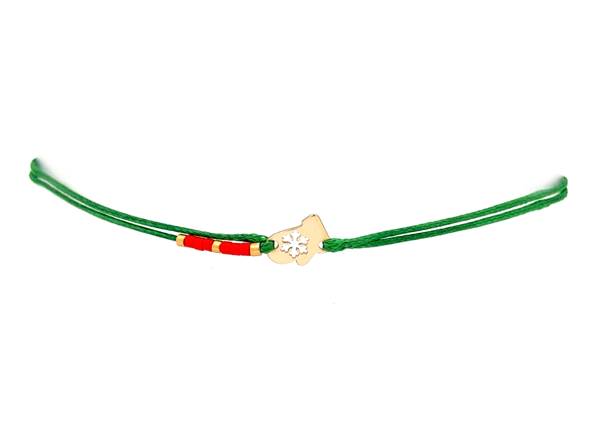 Bratara manusa din aur 14 k